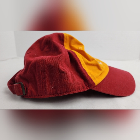 WASHINGTON REDSKINS HAT CAP ADJUSTABLE BURGUNDY GOLD NFL FOOTBALL YOUTH - Picture 4 of 11